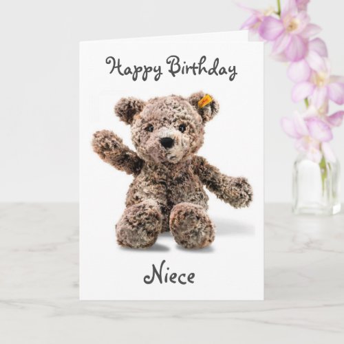 1st BIRTHDAY WISH NIECE  Card