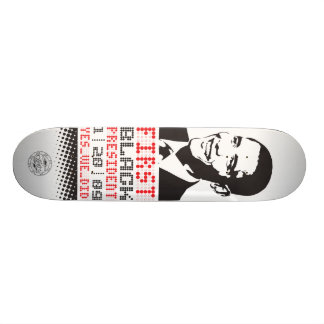 1st black prez skateboard deck