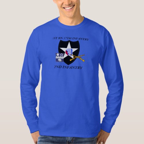 1ST BN 17TH INFANTRY 2ND INFANTRY DIVISION SHIRT