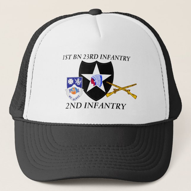 1ST BN 23RD INFANTRY 2ND INFANTRY DIV. HAT (Front)