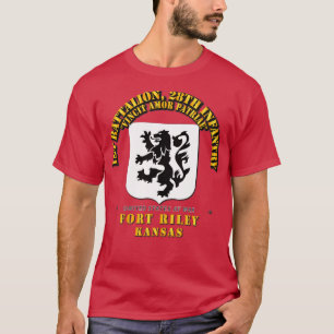 1st Bn 28th Infantry Ft Riley KS T-Shirt