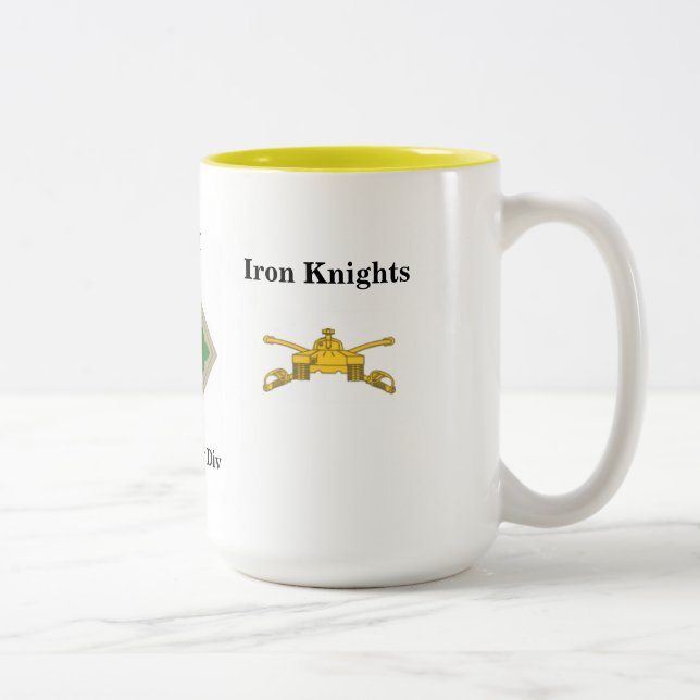 1st Bn 66th Armor 4th Infantry Mug (Right)