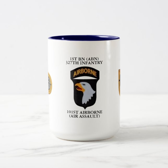 1ST BN (ABN) 327TH INFANTRY 101ST AIRBORNE MUG (Center)