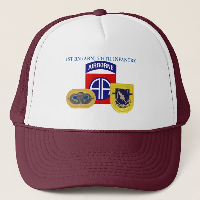 1ST BN (ABN) 504TH INFANTRY 82ND AIRBORNE HAT (Front)