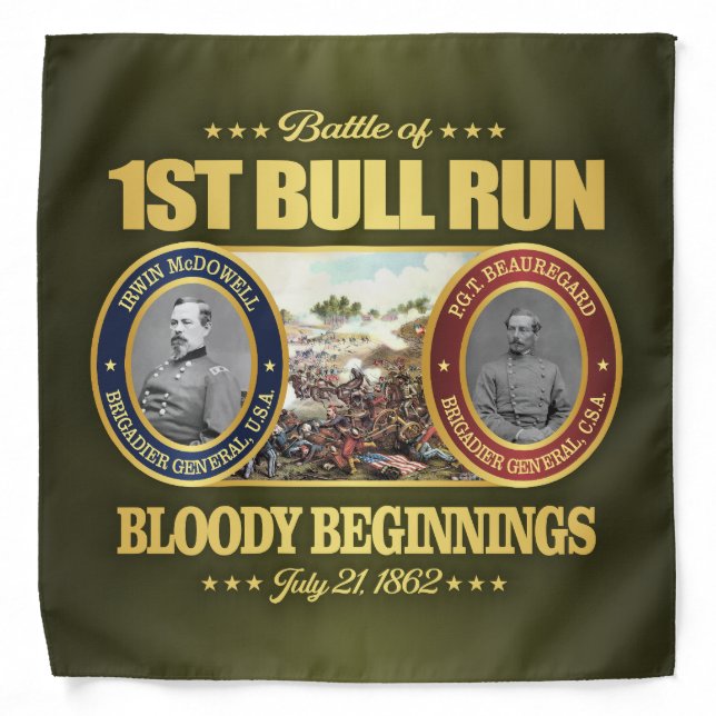 1st Bull Run (FH2) Bandana (Front)