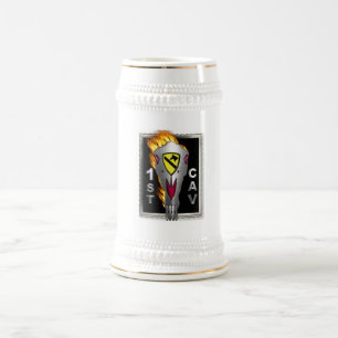 1st CAV - 1st Cavalry Division  Beer Stein