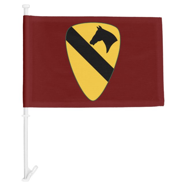 1st Cav Car Flag (Front)
