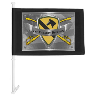 1st CAV Cavalry Division Car Flag