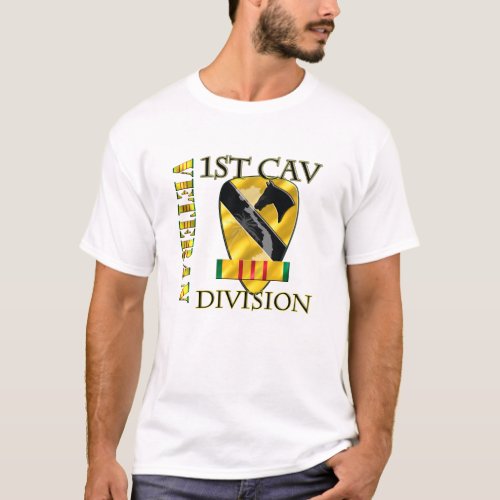 1st Cav DIV VIETNAM VETERAN T_Shirt