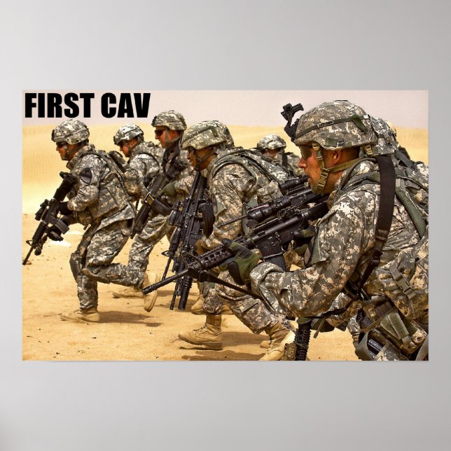 1st CAV Poster (Front)