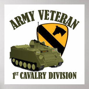 1st Cav Vet - M113 APC Poster