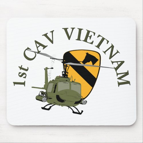 1st Cav Vietnam Mouse Pad