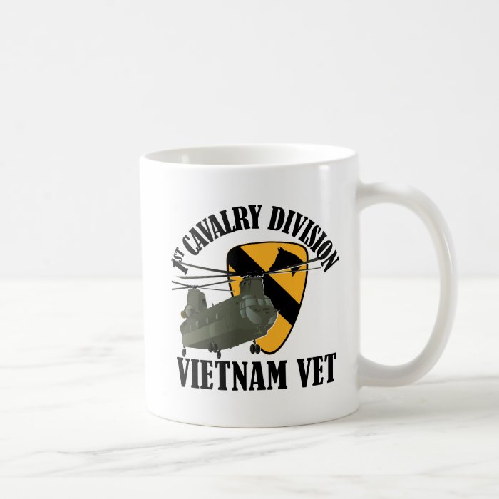 1st Cav Vietnam Vet   CH 47 Coffee Mugs