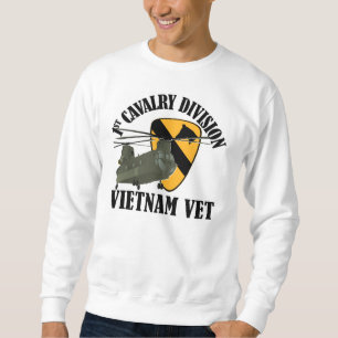 1st Cav Vietnam Vet - CH-47 Sweatshirt