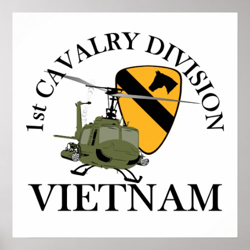 1st Cav Vietnam Vet Poster