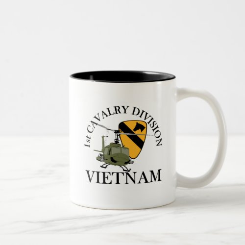 1st Cav Vietnam Vet Two_Tone Coffee Mug