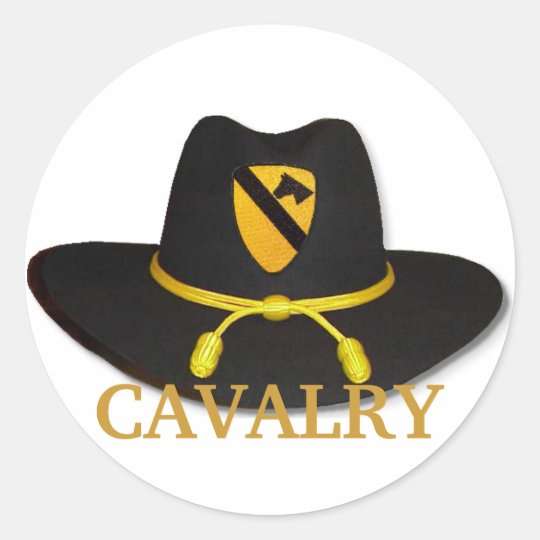 1st cavalry air cav army scrapbooks patch Sticker | Zazzle.com