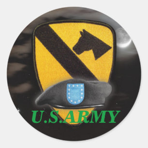1st cavalry air cav veterans iraq vets Sticker