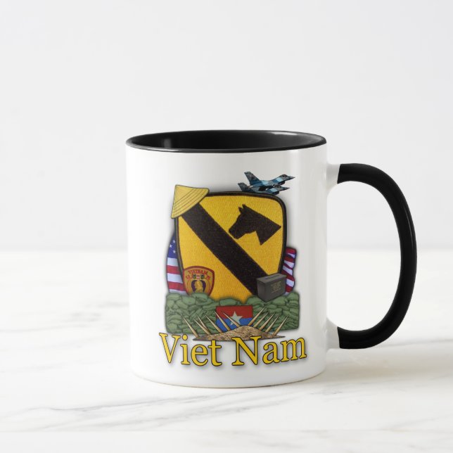1st cavalry air cav vietnam nam vets cups (Right)