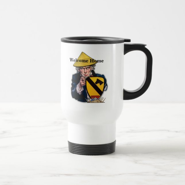 1st cavalry air cav vietnam nam war cups mugs (Right)