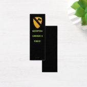 1st cavalry air cav war veterans bookmarker (Desk)