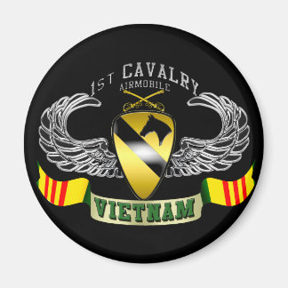 1st Cavalry-Airmobile, Vietnam Magnet