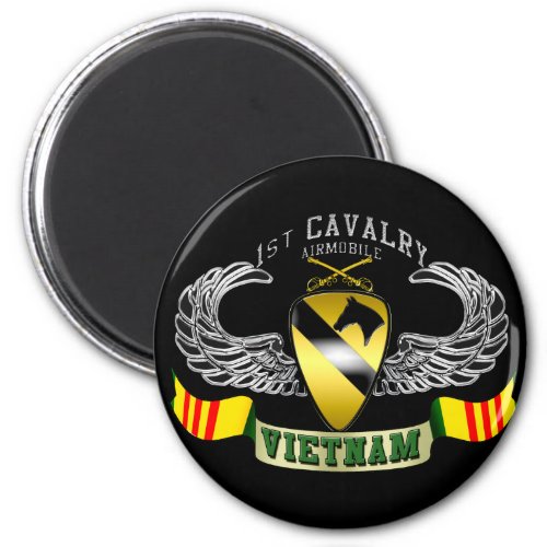 1st Cavalry_Airmobile Vietnam Magnet