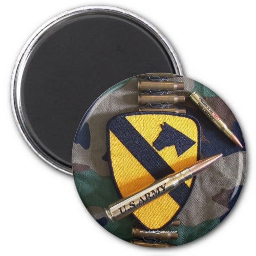 1st cavalry div air cav division fort hood Magnet