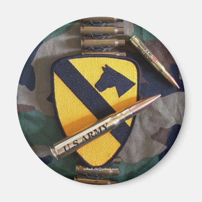 1st cavalry div air cav division fort hood Magnet (Front)