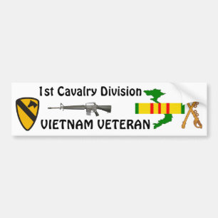 1st Cavalry Div bumper sticker 2