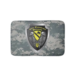 1st Cavalry Division 1st CAV Bath Mat