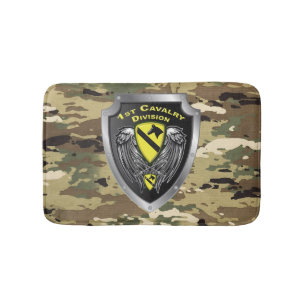1st Cavalry Division 1st CAV Bath Mat