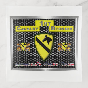 1st Cavalry Division 1st Cav Fort Hood Trinket Tray