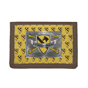 1st Cavalry Division 1st CAV Tri-fold Wallet