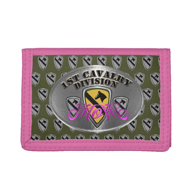 1st Cavalry Division 1st CAV Trifold Wallet (Front)