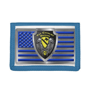 1st Cavalry Division 1st CAV Trifold Wallet