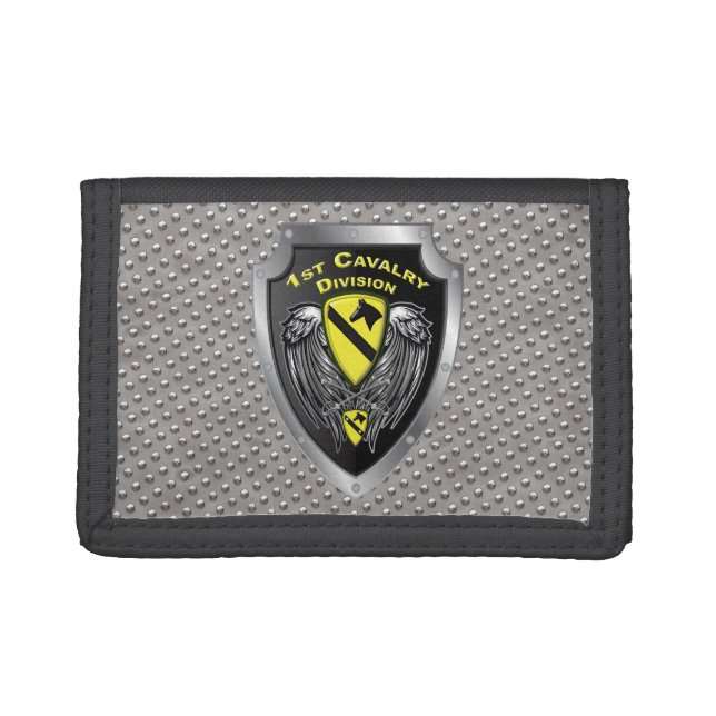 1st Cavalry Division 1st CAV Trifold Wallet (Front)