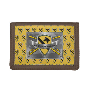 1st Cavalry Division 1st CAV Trifold Wallet