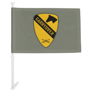 1st Cavalry Division, 7th Cavalry Regiment Car Flag