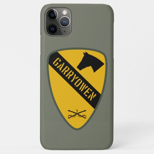 1st Cavalry Division 7th Cavalry Regiment iPhone 11 Pro Max Case