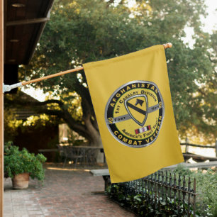 1st Cavalry Division “Afghanistan Veteran” House Flag