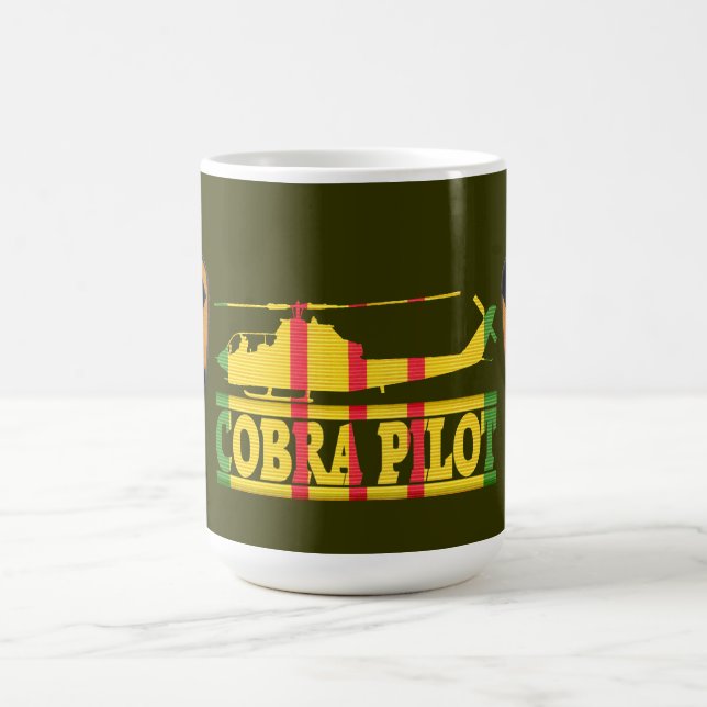 1st Cavalry Division AH-1G Cobra Pilot Mug (Center)