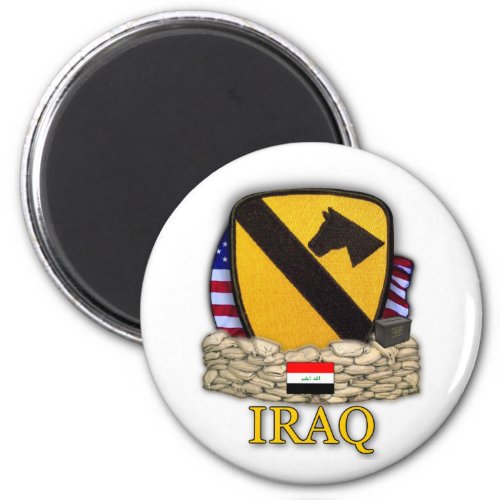 1st cavalry division air cav airmobile veterans magnet