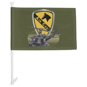 1st Cavalry Division Air Cav  Car Flag
