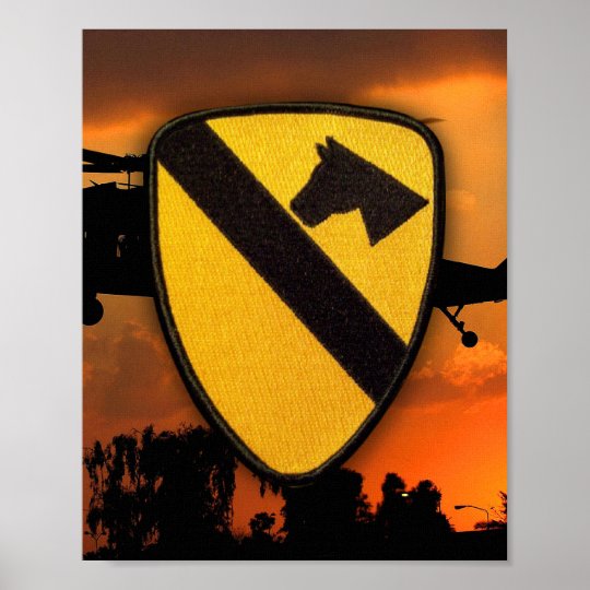 Army Stickers And Decals 1st Cavalry Division Sticker Decal - Self Adhesive Vinyl - Weatherproof - Made In USA - First Team Cav Fort Hood Arms Division Division One - Foto 5