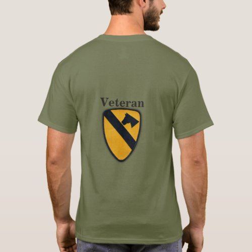 1st Cavalry Division Air Cav Fort Hood Patch T_Shirt