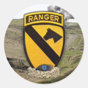 1st cavalry division air cav patch Stickers