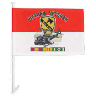 1st Cavalry Division Air Cav Vietnam  Car Flag