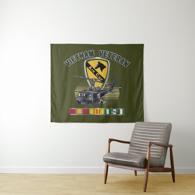 1st Cavalry Division Air Cav Vietnam Tapestry (In Situ (Horizontal))