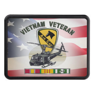 1st Cavalry Division Air Cav Vietnam Veteran Hitch Cover
